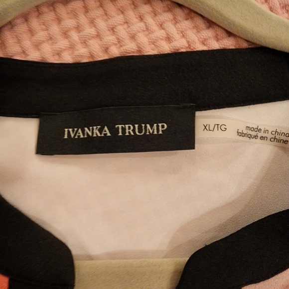 Sleeveless Colour Block Blouse - Picture 3 of 3